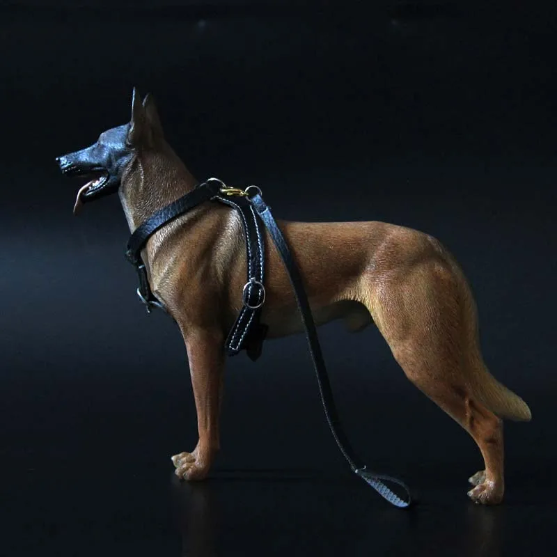 1/6 шкала Воющий лай Бельгийская малинуа модель собака животное Смола Модель автомобиля дисплей для 12 дюймов экшн-фигурка сцена коллекция - Цвет: B
