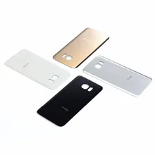 Cubierta trasera de batería para Samsung Galaxy S7 Edge G935F G930P, carcasa de cristal para puerta trasera de Samsung Galaxy S7 Edge G935F G935P, cubierta de batería + pegamento adhesivo 3M