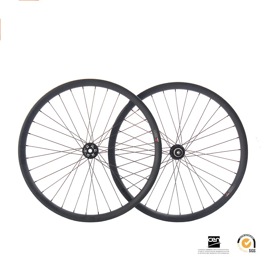 40mm width Carbon fiber 27.5er mtb wheels disc hub mtb bicycle wheel
