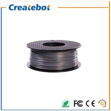 Sliver Color 3d printer filament ABS 1.75mm 3mm 1kg/roll for MakerBot/RepRap/Createbot 3d printer Hot sale