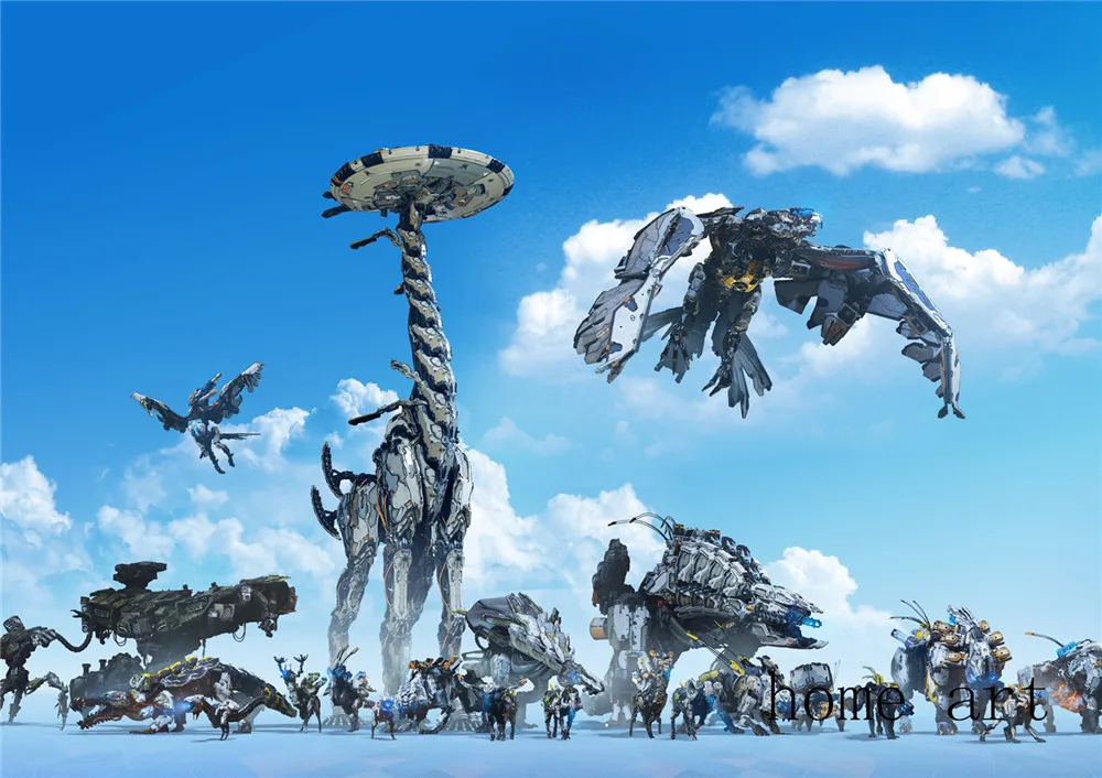 Игровой постер Horizon Zero Dawn games четкое изображение наклейки на стену украшение дома