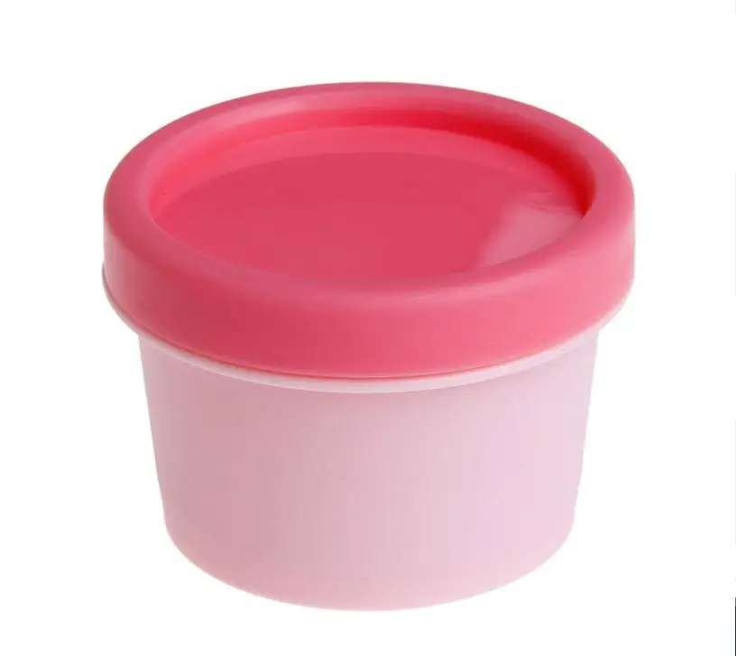 Пустая пластиковая бутылка маска для лица тара для косметического крема Сплит баночки для крема - Цвет: Pink