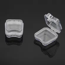 Стоматологическая коробка для хранения протеза/мембранная коробка для зубов прозрачная коробка для зубных зубов с пленкой