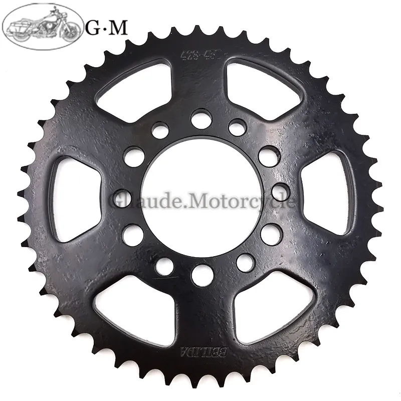 

428 Chain Motorcycle Rear Sprocket gear transmission 45 Teeth For Yamaha TW200 TW 200 1991-2017 TW225 E TW 225 E 2002-2007