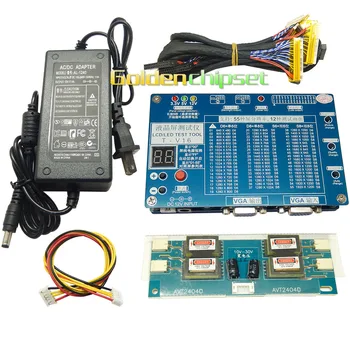 

Laptop LCD LED Test Tool for Panel Problem Tester Support 7-84 Inch LVDS Screen TV Laptop Computer Repair + Screen line+Adapter