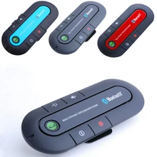 2017 New Bluetooth4.1 Bass Stereo 129MM Car Kit Speaker Multipoint Speakerphone Hands Free Music Receiver Player FM Transmitte