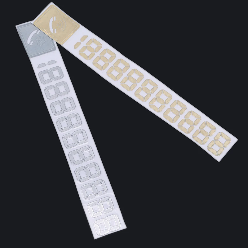

Universal Light Car Temporary Parking Card Cupping Night Phone Number Card Plate For Car Stop Parking Signs