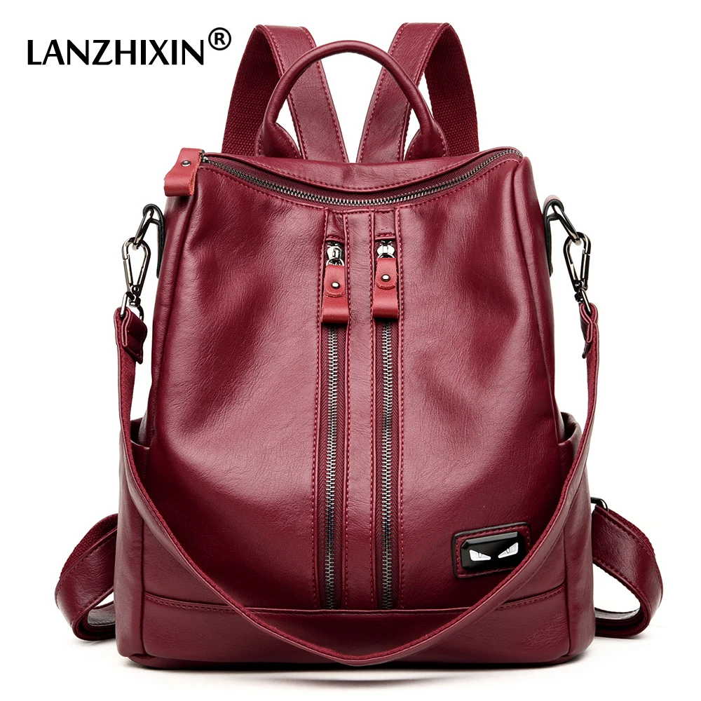 

Lanzhixin Famous Brand Women Backpacks For Teenager Girls School Bags Backpacks For Students Casual Daily Large Backpacks 6020