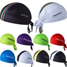 Cycling Cap Sweatproof Sunscreen Headwear Bike Team Scarf Coif Bicycle Bandana Pirate Headband Riding Hood Sports hat headscarf