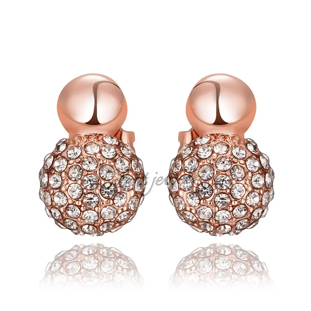 E971-BWholesale Nickle Free Antiallergic 18K Real Gold Plated Earrings For Women New Fashion Jewelry | Украшения и аксессуары