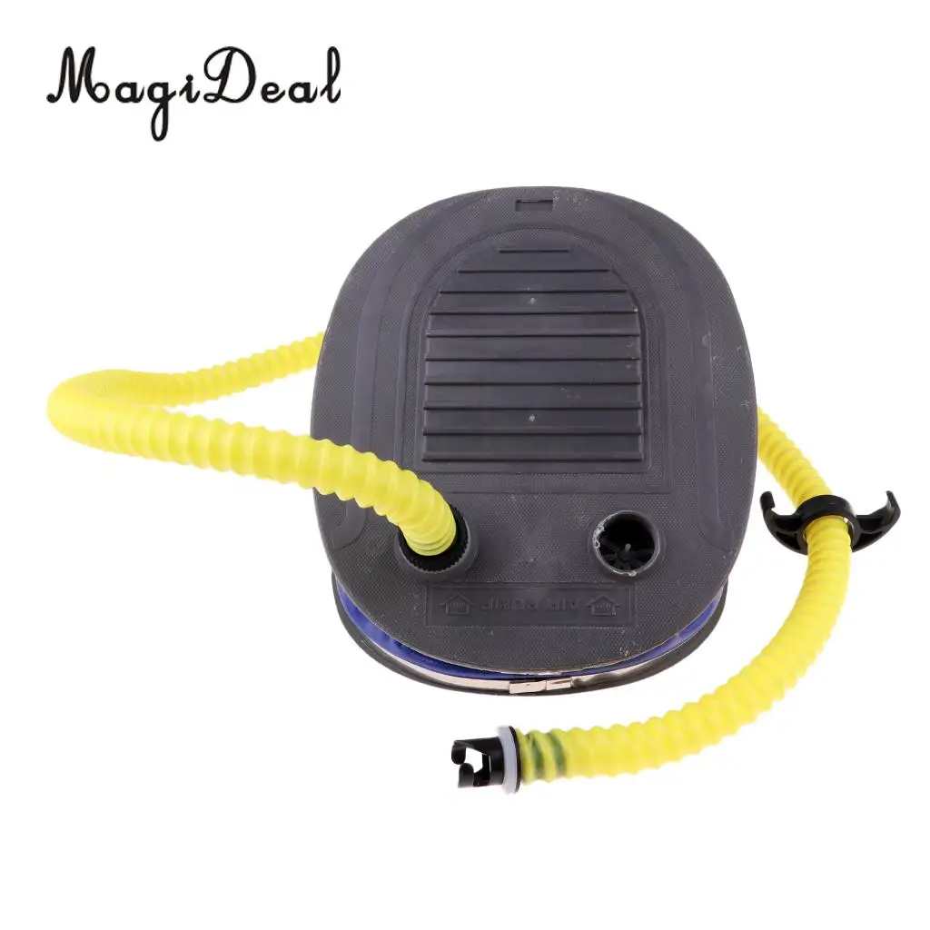 Inflatable Boat Kayak Caone Raft High-volume High Pressure Foot Pump Air Pump with Hose and Valve Adaptor for Drifting SUP Board