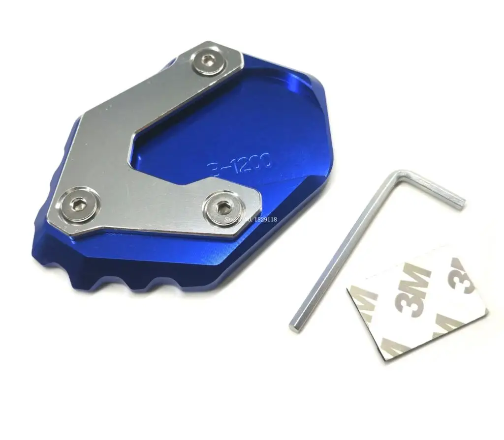 

Motorcycle Kickstand Side Stand Enlarger Plate Extension Pad For BMW R1200GS R 1200 GS LC Adventure 2014 2015 2016 2017 2018