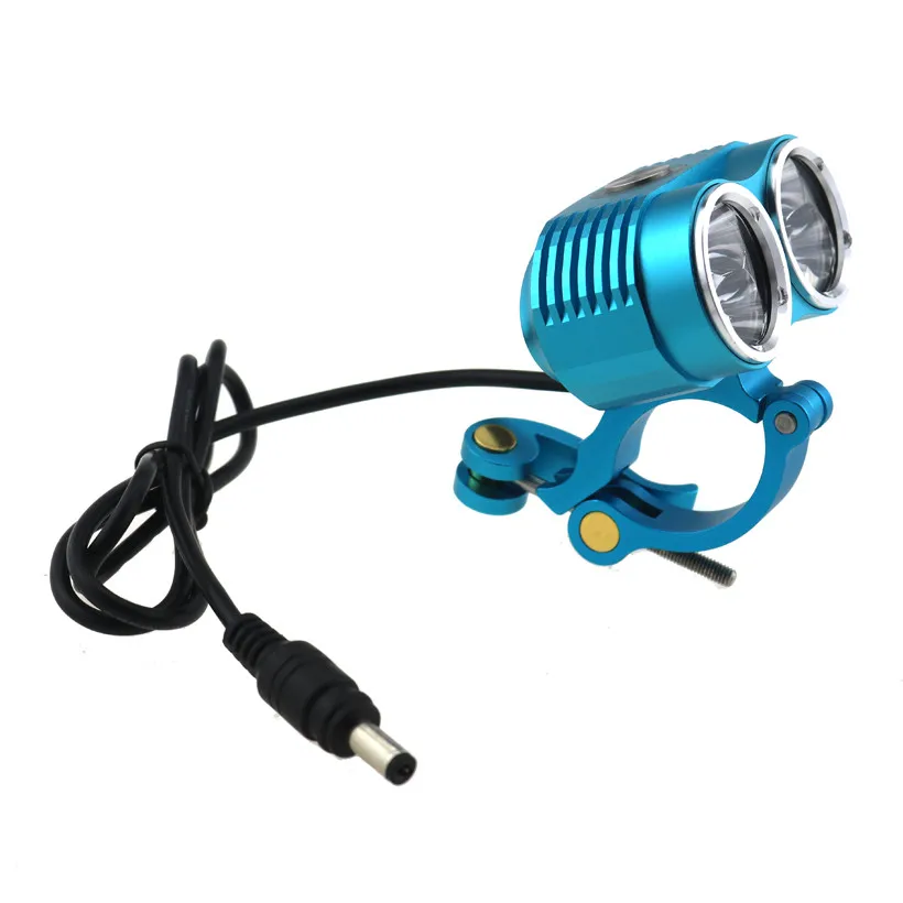 Clearance Bicycle Light 8000 Lumens 6T6 6xCREE XM-L T6 LED Bike Frame Light With Aluminum Metal Clips Mount Holder Cycling Flashlight 5