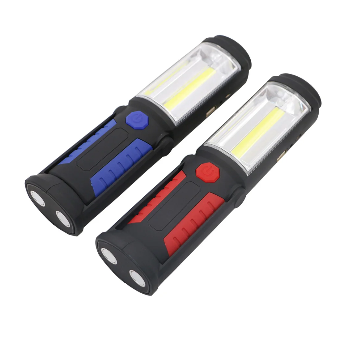 

NEW Powerful Portable COB LED Flashlight Magnetic Rechargeable Light 360 Degree Stand Hanging Torch Lamp For Camping