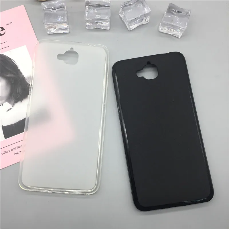 

Case Soft Silicon Phone Para for Huawei Enjoy 5 / Y6 Pro / Honor 4C Pro / Holly 2 Plus TIT-AL0 Cover Shell Black Cases Coque