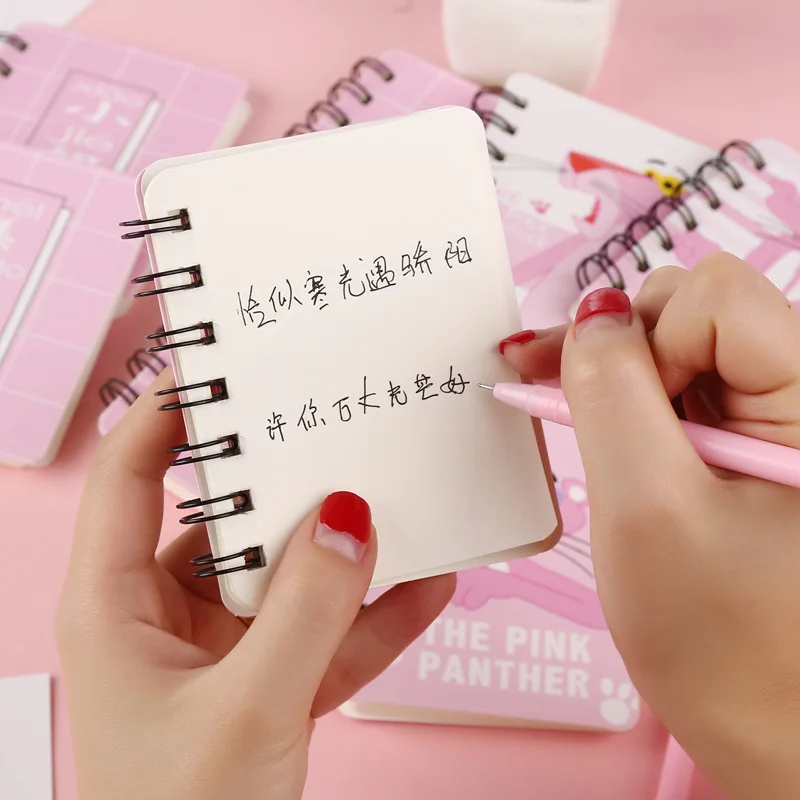 16 стилей спиральная книга Катушка ноутбук Kawaii выровненная чистая сетка бумага