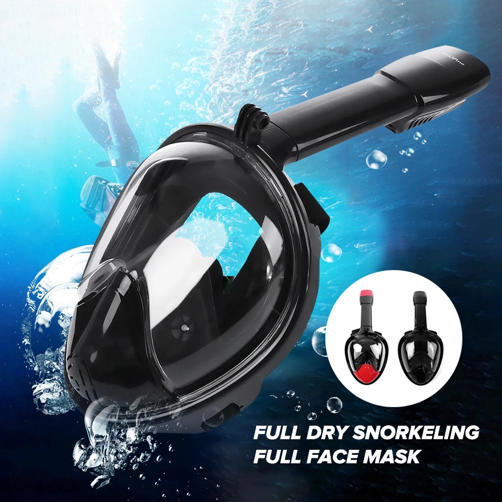 Diving Mask Full Face Underwater Snorkeling Swimming Training Scuba