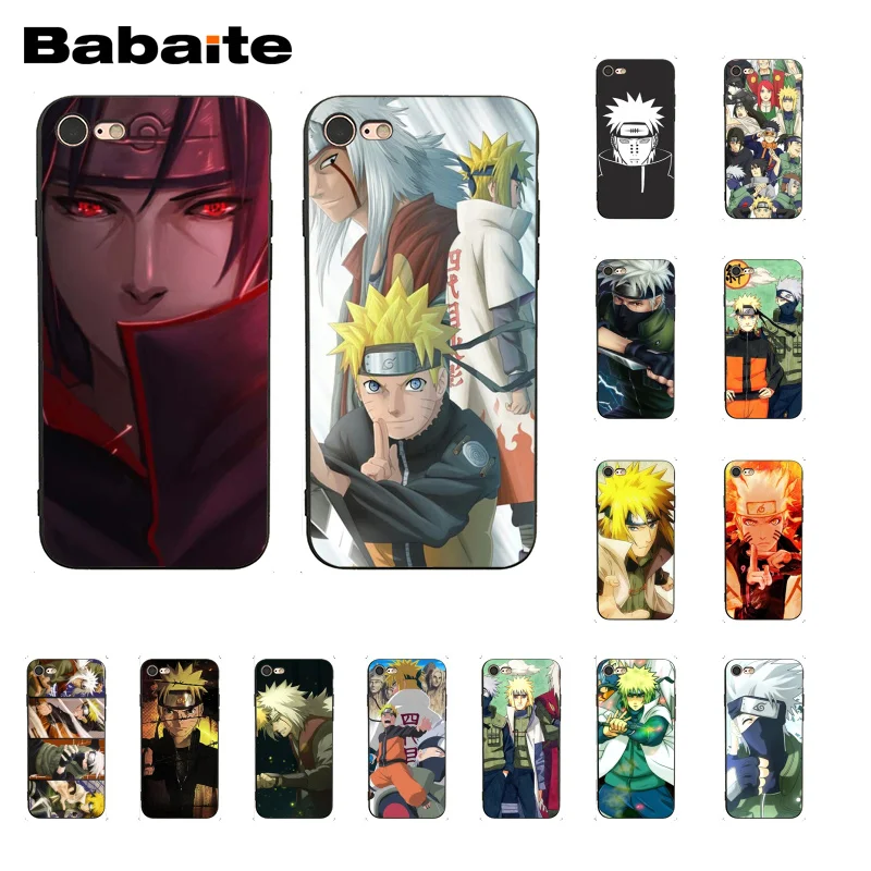 

Babaite Jiraiya Minato Kakashi Naruto Luxury Unique Design Phone Case for iPhone 8 7 6 6S Plus X XS MAX 5 5S SE XR 10 Cases