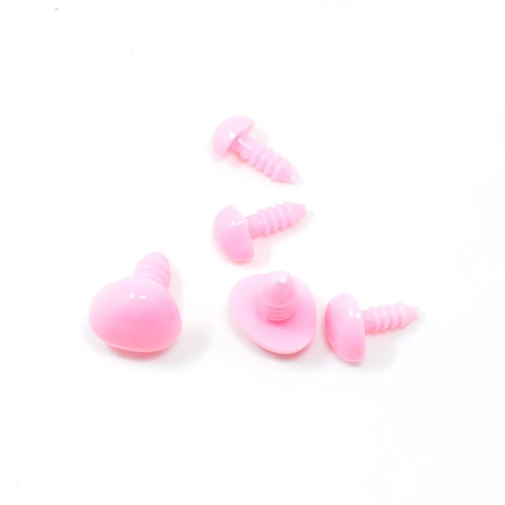 100Pcs Plastic Safety Triangle Nose with Washers Doll Plush Toys Stuffed Animals Making DIY 6x8mm 7x9mm 10x11mm 12x15mm 14x16mm