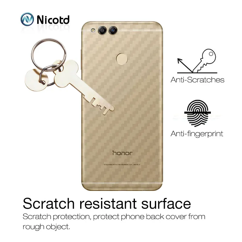 Full cover 3d Anti-fingerprint Film for honor 7X (1)