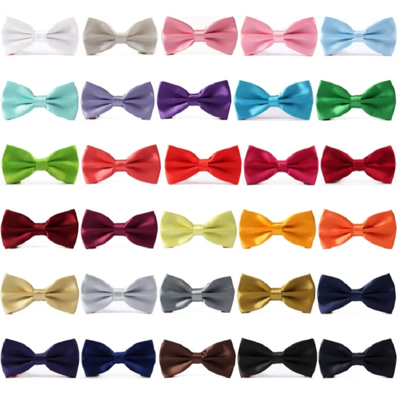 

Solid color Fashion 2019 Bow Tie Mens for Wedding Business