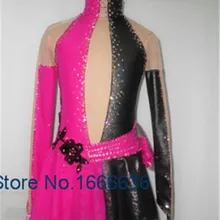 Профессиональный Фигурное катание на коньках Платья для женщин для Для женщин спандекс бренд Vogue соревнования по фигурному катанию платье dr2922