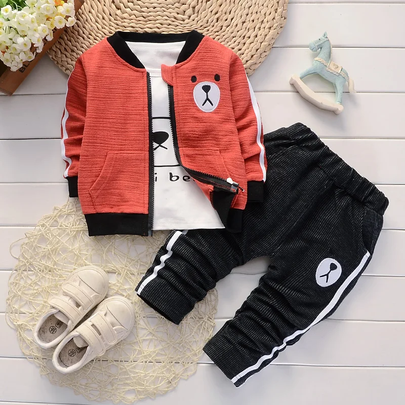 1 Dozijn = 5 Sets Lente Nieuwe Kinderkleding Jas T-shirt En Broek 3 Stuks Kleding Sets Voor Jongen kids Kleding 1 Dozijn = 5 Sets Lente Nieuwe Kinderkleding Jas T-shirt En Broek 3 Stuks Kleding Sets Voor Jongen kids Kleding