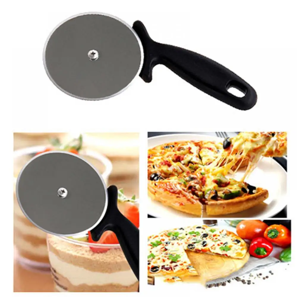 Premium Non stick Stainless Steel Pizza Cutter Round Shape Pizza Wheels