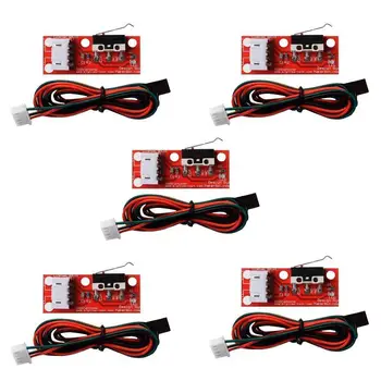 

EastVita 5 Pcs RAMPS1.4 CNC 3D Printer Mech Endstop Switch Limit Switch r20