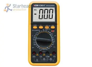 

New DMM VICTOR VC9801A+ 3 1/2 Digital Multimeter, Large LCD, Drop Shipping