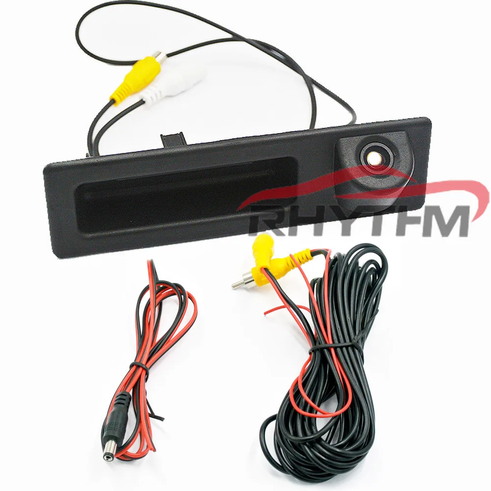 Камера заднего вида для BMW X1 X3 X4 X5 F30 F31 F34 F07 F10 F11 F25 F26 E84|rear view camera|trunk handletrajectory camera |