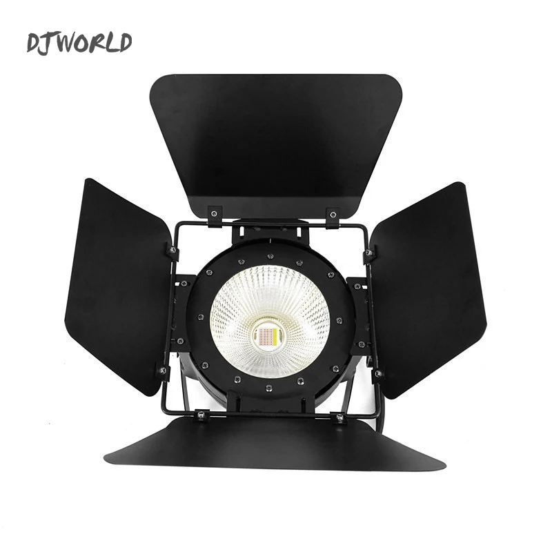

10PCS LED Par COB 100W RGBWA+UV 6IN1 DMX512 Light Stage Effect With Barn Doors For Party Wedding Nightclub DJ Stage LED