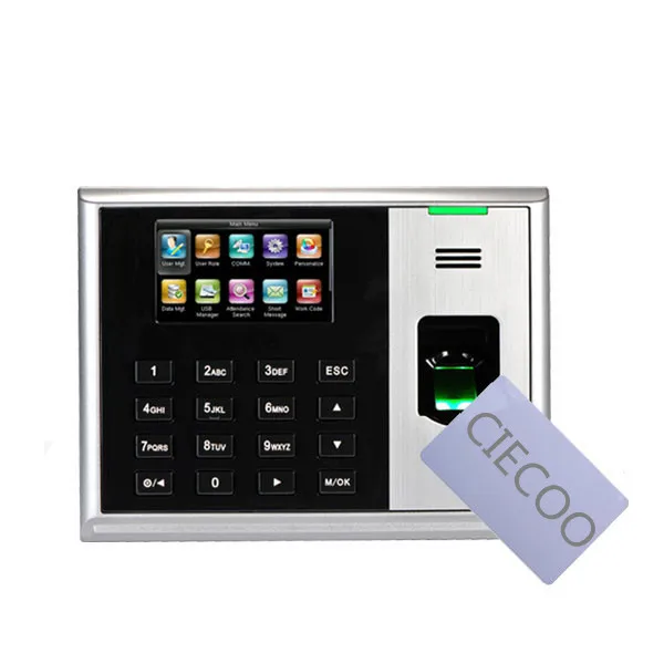 

ZK S30 fingerprint time attendance system with RFID card reader biometric fingerprint with TCP/IP RS232/485 USB