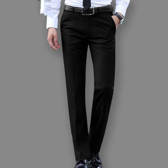 mens slim dress pants