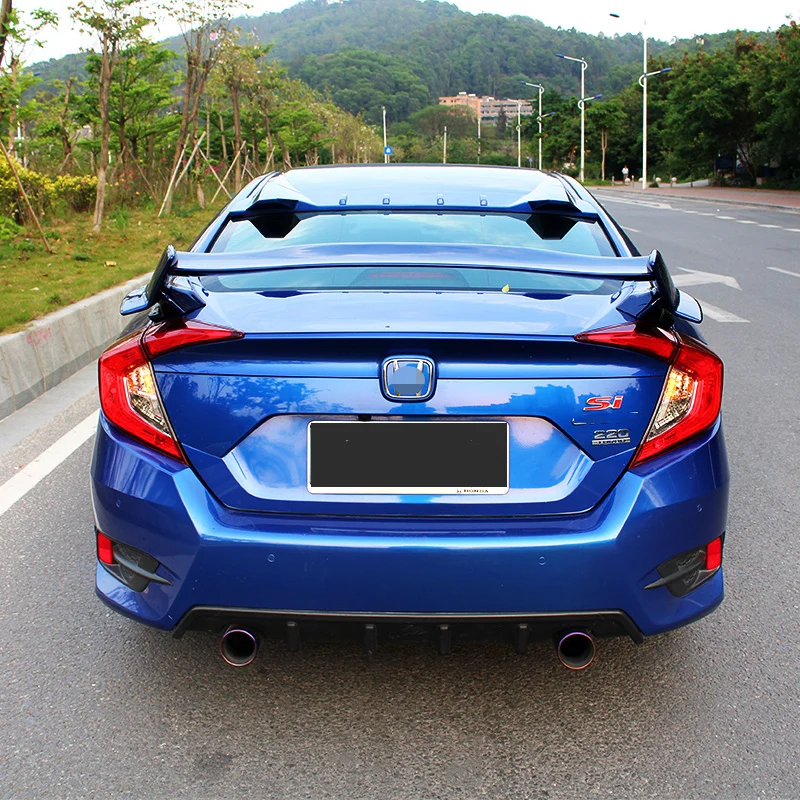 Автомобильный Стайлинг Подходит для Honda 10th Gen Civic sedan- ABS задний плавник крыла спойлера