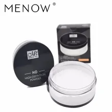 Menow фирменные прозрачные контроль масла дышащая пудра 24 часа стойкий анти-пот не цветущий скрывающий порошок Косметика F16010