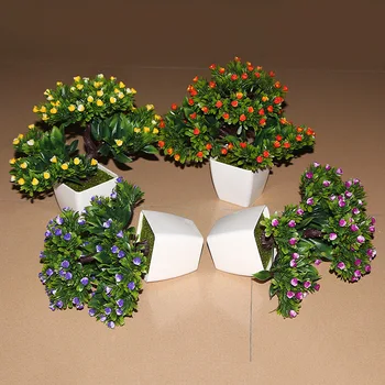 

Bottle+flowers Potted plant simulation potted plants indoor potted plant direct sales office quality