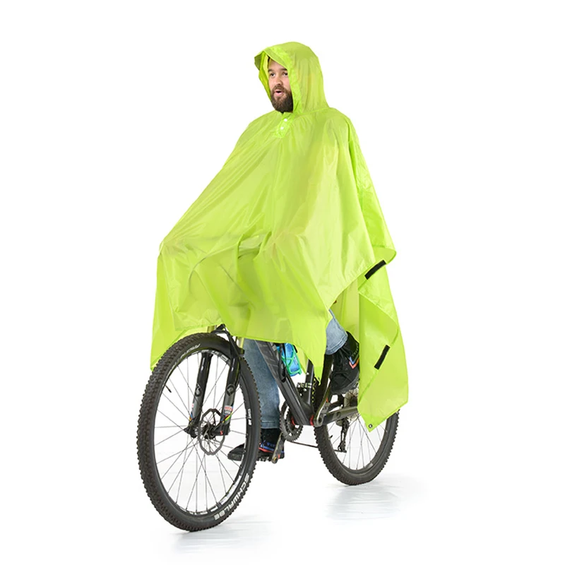 Naturehike في شخص واحد المعطف غطاء المطر على ظهره في الهواء الطلق المظلة التخييم البسيطة قماش القنب الشمس المأوى 3 في 1 متعددة الوظائف