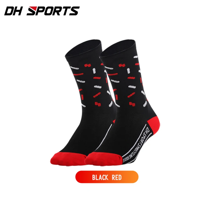 Модные спортивные элитные велосипедные носки Dh, дышащие износостойкие носки для бега на велосипеде, скейтборда, скалолазания - Цвет: 2