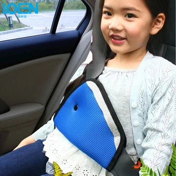 

Baby Kids Car Safety Seat Belt Adjust Device Breathable Child Safety Cover Shoulder Harness Strap Adjuster Kids Seat Belt Clips