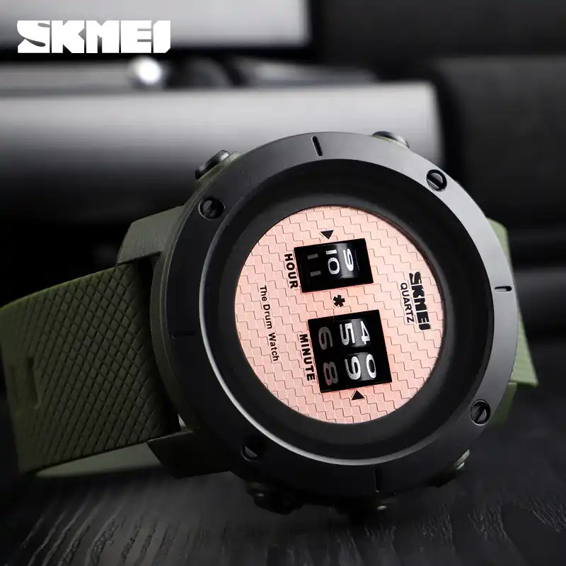skmei 1486 drum watch