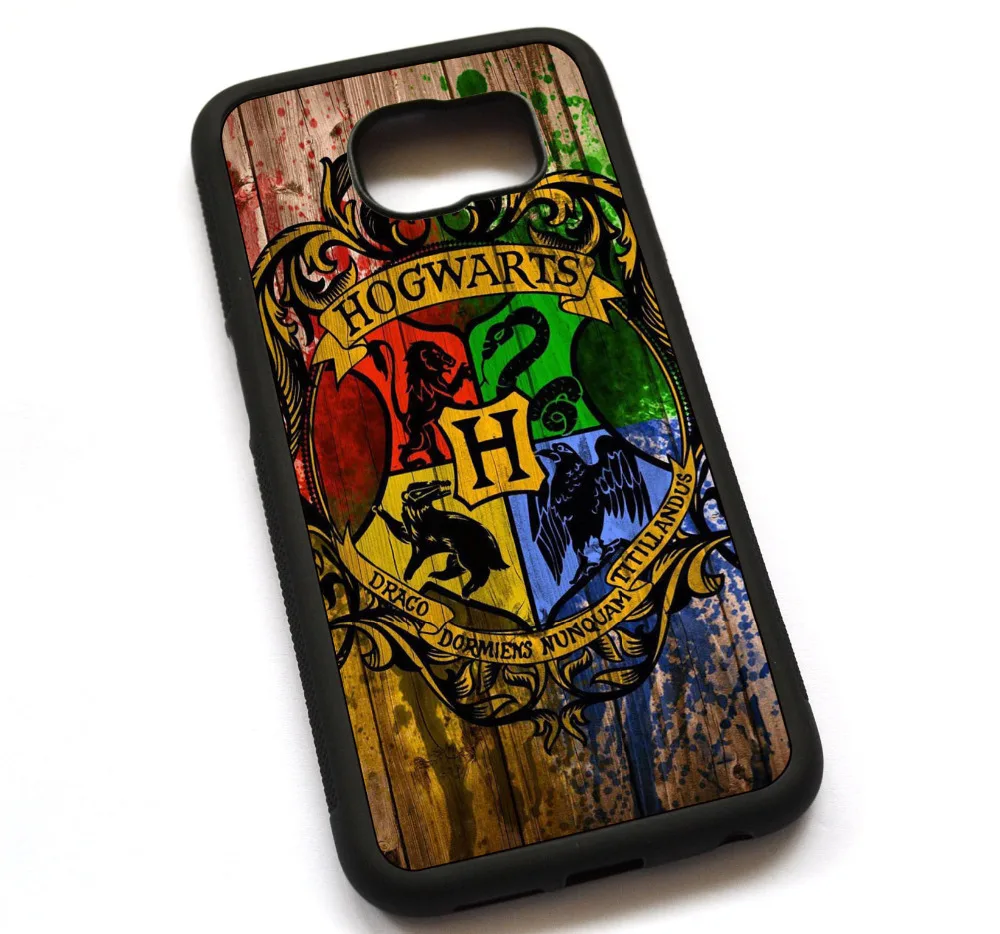 Hogwarts logo Harry Potter Case Cover, Case For Samsung Galaxy Note 2 3 4 5-in Half-wrapped Case