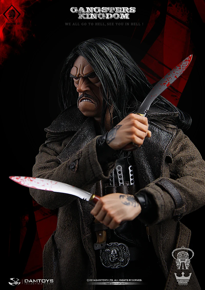 Коллекционная 12 ''полный набор фигурки 1/6 гангстеров Королевство ...