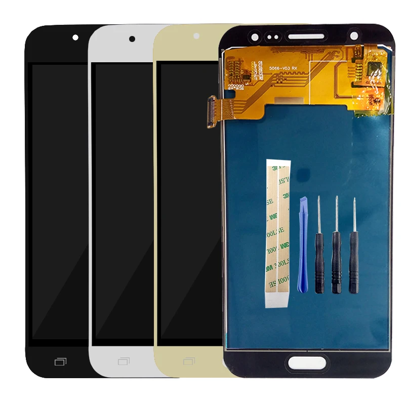 Для Samsung Galaxy J5 2015 j500 J500F J500G J500Y J500M ЖК-дисплей с кодирующий преобразователь