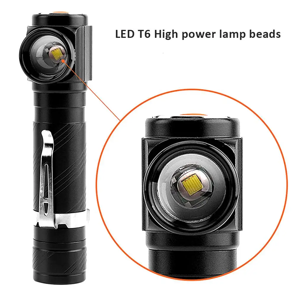 New 80000 Lumens New Corner Headlights Led Strong Headlights Usb Charging T6 Flashlight Outing Camping Necessary Light New 80000 Lumens New Corner Headlights Led Strong Headlights Usb Charging T6 Flashlight Outing Camping Necessary Light