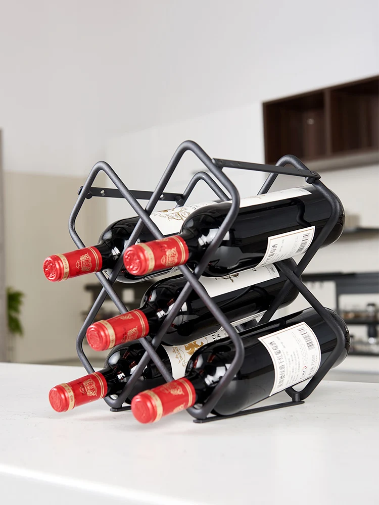 Buy Modern Simplicity Carbon Steel Red Wine Rack High legged Glass Rack Upside