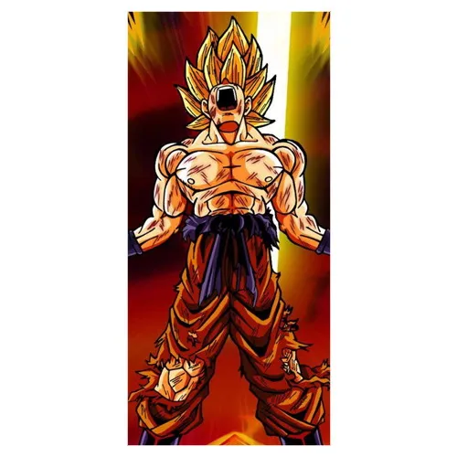 

Classic Anime_Dragon Ball Printed Soft Bamboo Microfiber Fast Drying Bath Beach Towel For Swimming Gym Camping_Size:35CMX70CM