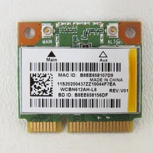 Беспроводной Адаптер карты для Atheros qcwb335 Половина Mini pci-e 150 Мбит/с Wi-Fi Bluetooth 4.0 Беспроводной карты для Lenovo G400 G500 g405