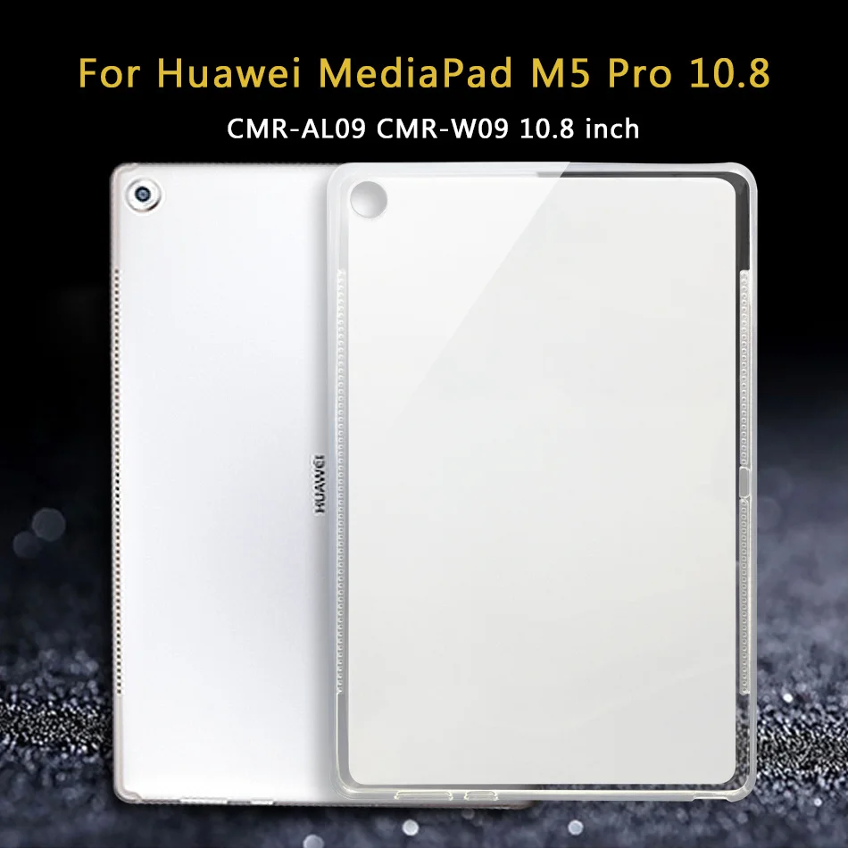 Планшетный чехол для huawei MediaPad M5 M6 Lite рro 10,8 10 8,4/Медиа Pad BTV BTV-DL09 M3 Lite M2 M2-801L 8,0 10,1 и силикона с откидной крышкой чехол - Цвет: M5 Pro 10.8