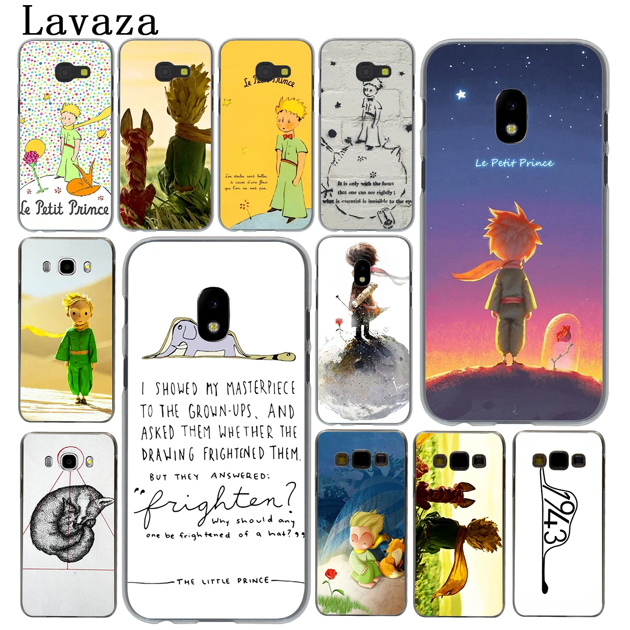 

Lavaza The little prince Rose fox Hard Phone Case for Samsung Galaxy J6 J3 J2 J1 J5 2015 2016 J7 Prime J5 2017 EU Version Cover